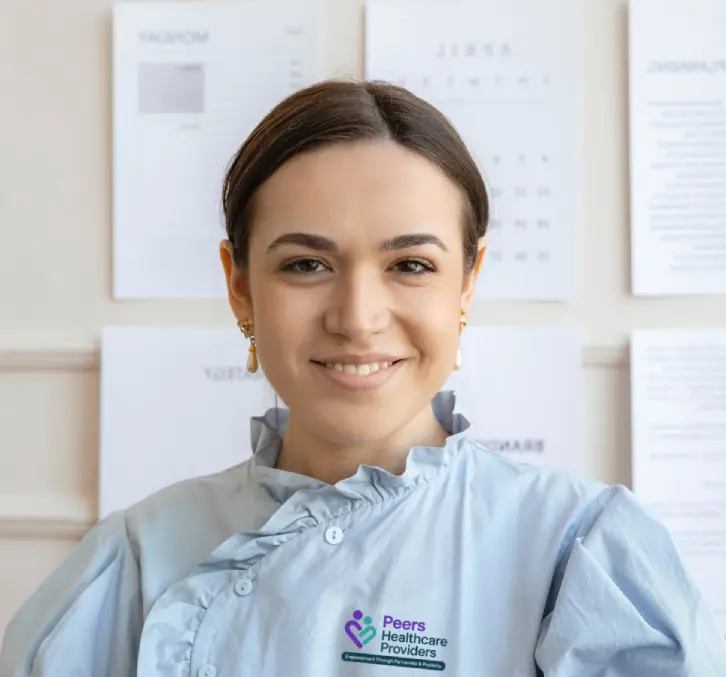 Contact the Peers Healthcare Providers team about disability support
